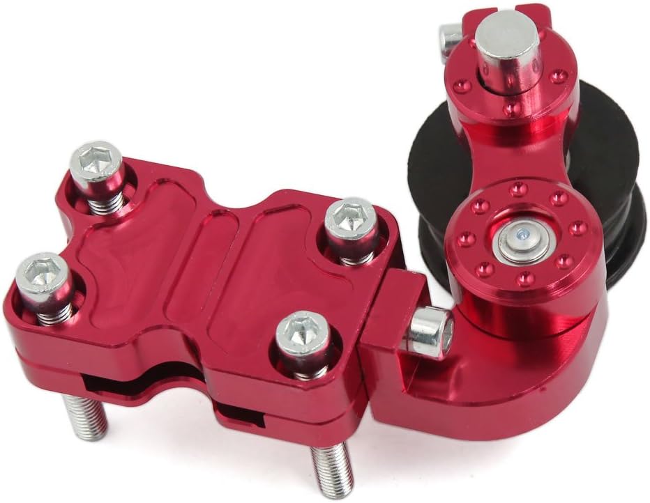 Motorcycle Motorbike Red Chain CNC Tensioner Adjuster