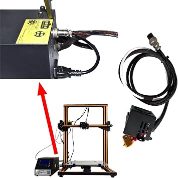 HICTOP CR-10 Hotend Full Assemble MK8 Extruder Fit for Creality CR-10,CR-10S,CR-10 Mini 3D Printer