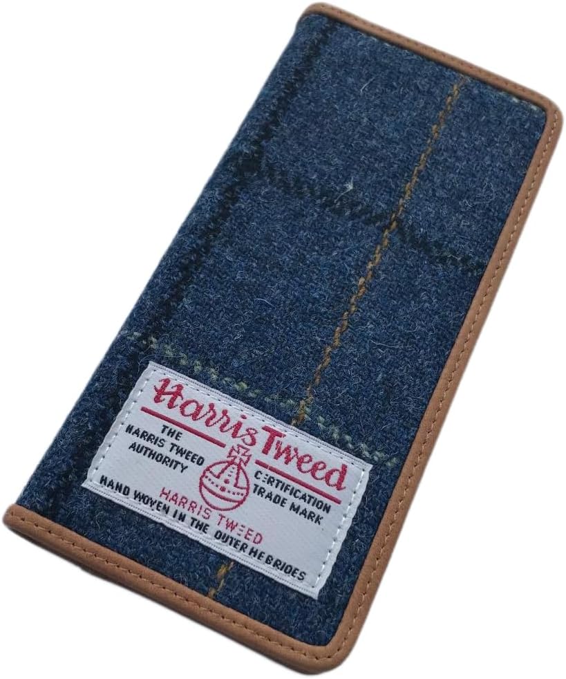 New Harris Tweed iPhone 6 7 8 Compatible Folio Phone CASE Cover Wallet Tartan FLIP