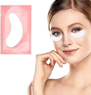 50 Pairs Eyelash Extension Gel Patches Eye Pads for Lash Extension Lint Free Under Hydrogel Eye Mask Pads Patches