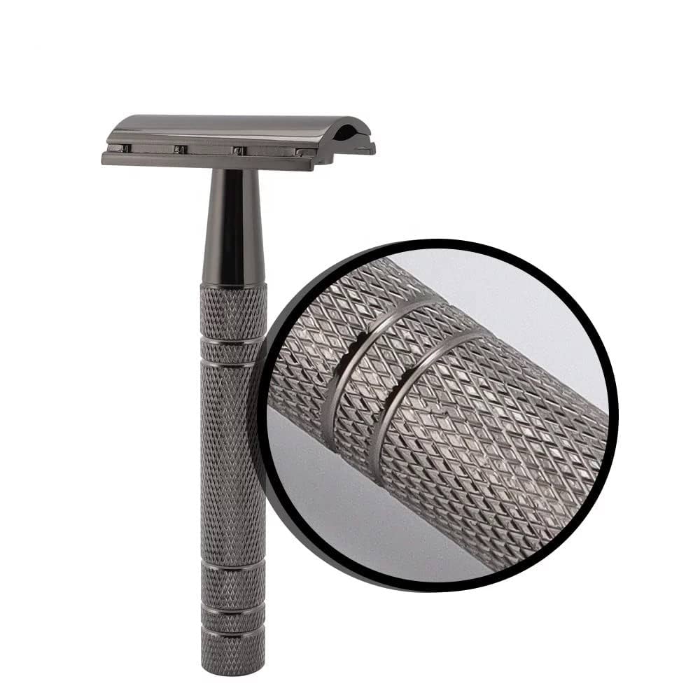 Amazon.co.jp: 手動シェーバー、クラシック金属安全髭剃り両面刃