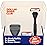 Dollar Shave Club | The Guest Pass Shave Set | 2 Swift Rinse Refill Cartridges, 1 Handle (Black), 1 Razor Cover, Razors for Men
