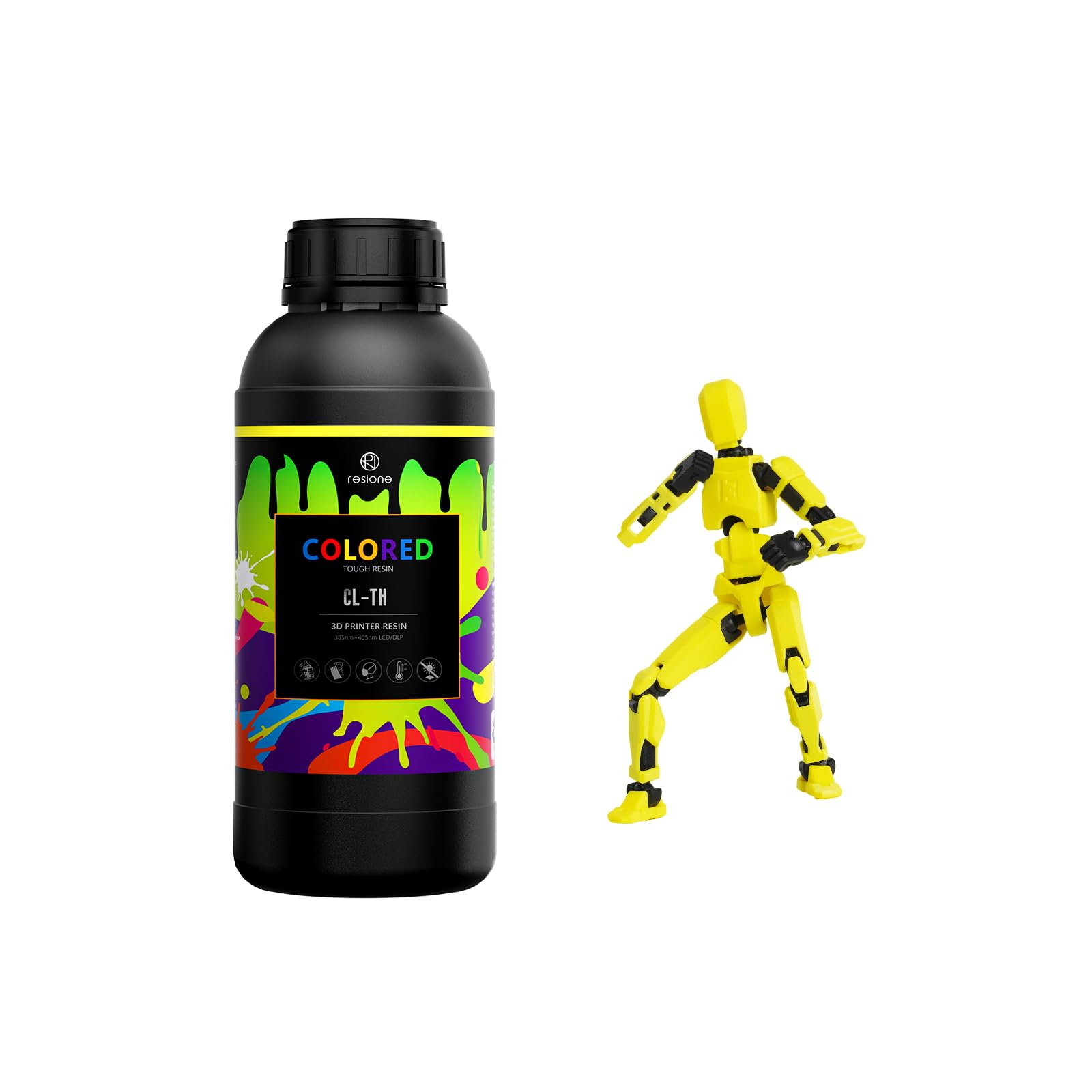 RESIONE CL-TH 3D Printer Resin - cytryna żółta