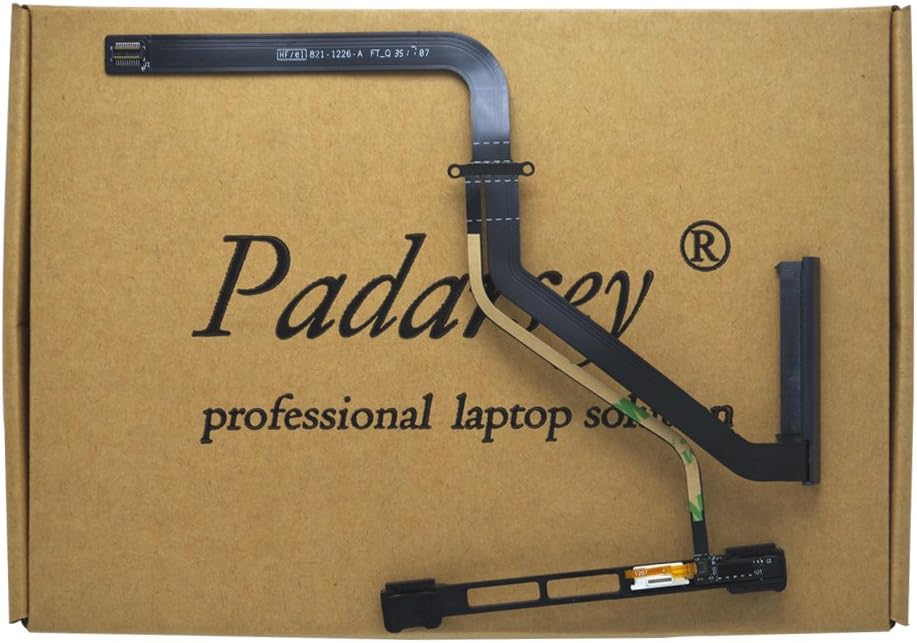 Padarsey Padarsey Replacement HDD Hard Drvie Cable with Bracket 821-1226-A for 13" Macbook Pro Unibody A1278 2011 series (Only fit for 821-1226-A. Please check the part number carefully!!)