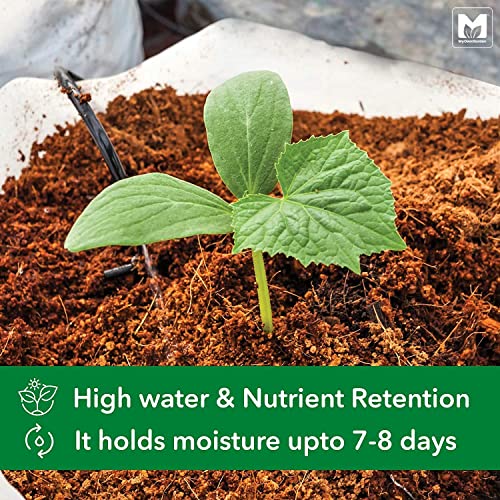 Image of MyOwnGarden Cocopeat Powder for Plants Kitchen, Balcony, Terrace Garden Coco Peat Powder for Gardening All Seeds and Plants (3 KG) Improves Root Aeration, Prevents Soil Compaction & Boosts Plant