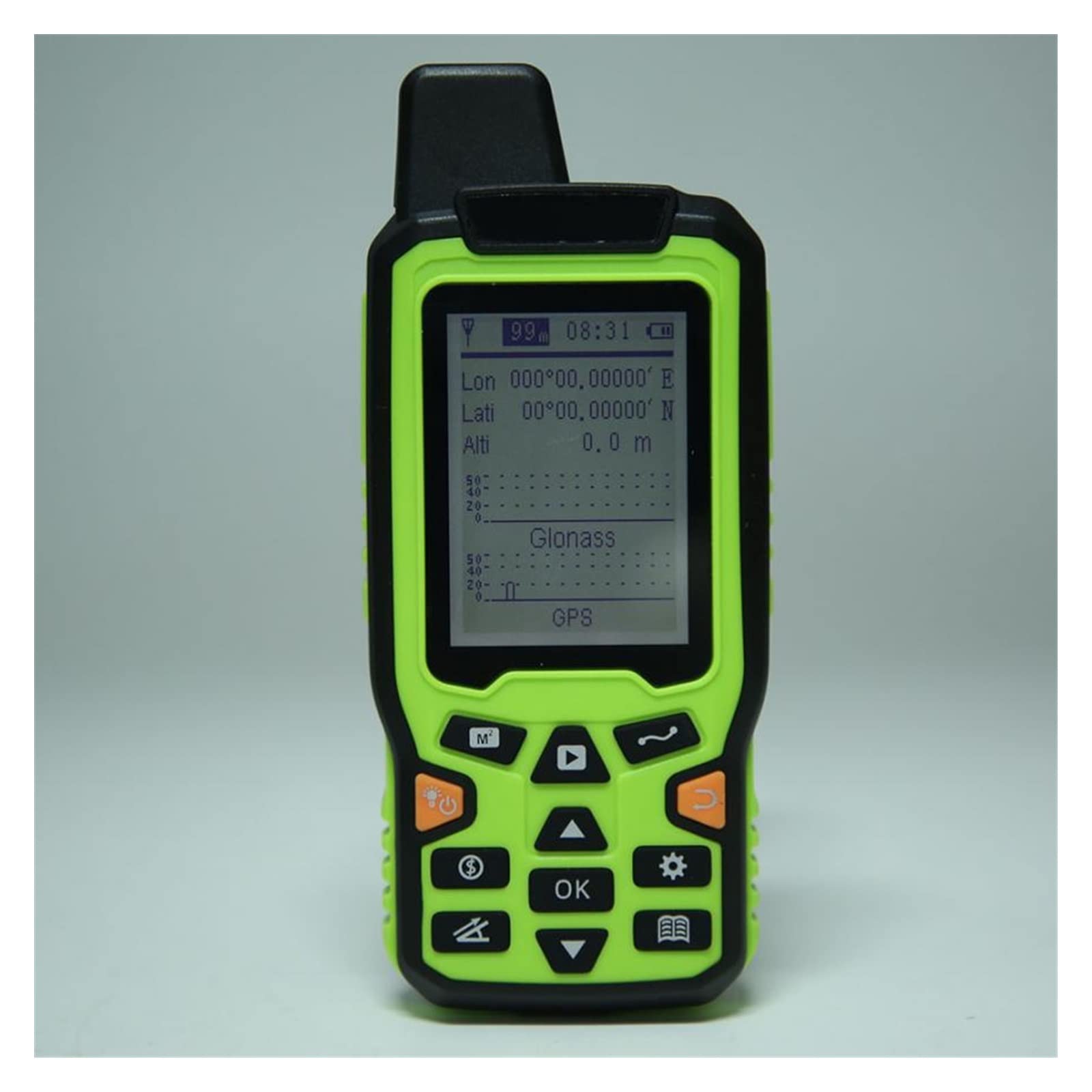medidor de distancia láser, Medidor de área terrestre EM90 Mini portátil de alta mano GPS Medidor de área terrestre Instrumento de medición de encuesta terrestre Medir distancia, área y volumen