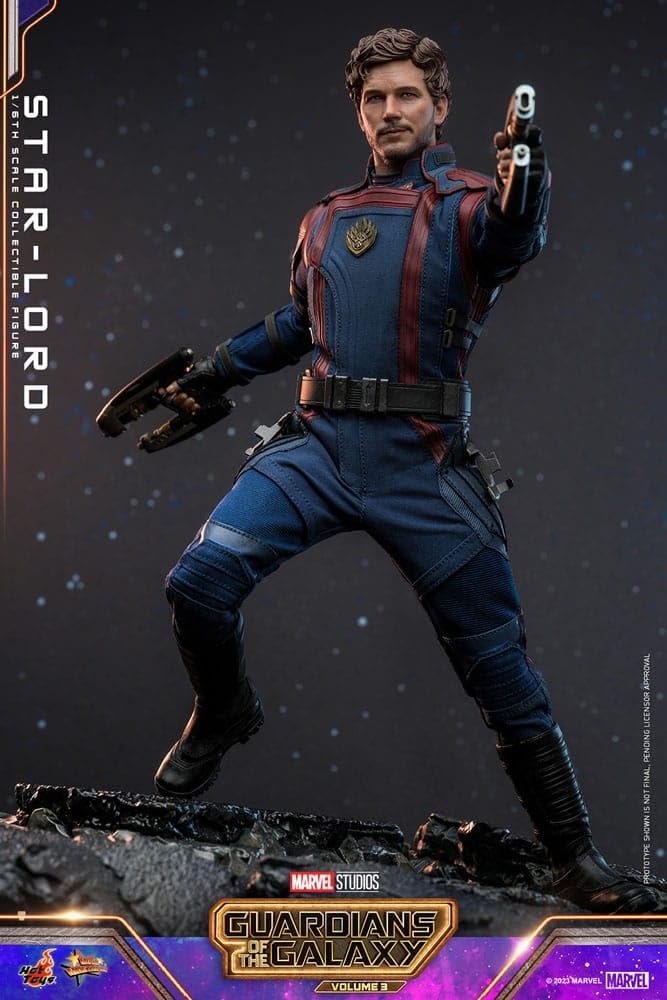 Hot Toys Guardiani della Galassia Vol. 3 Statuetta Movie Masterpiece 1/6 Star-Lord 31 cm