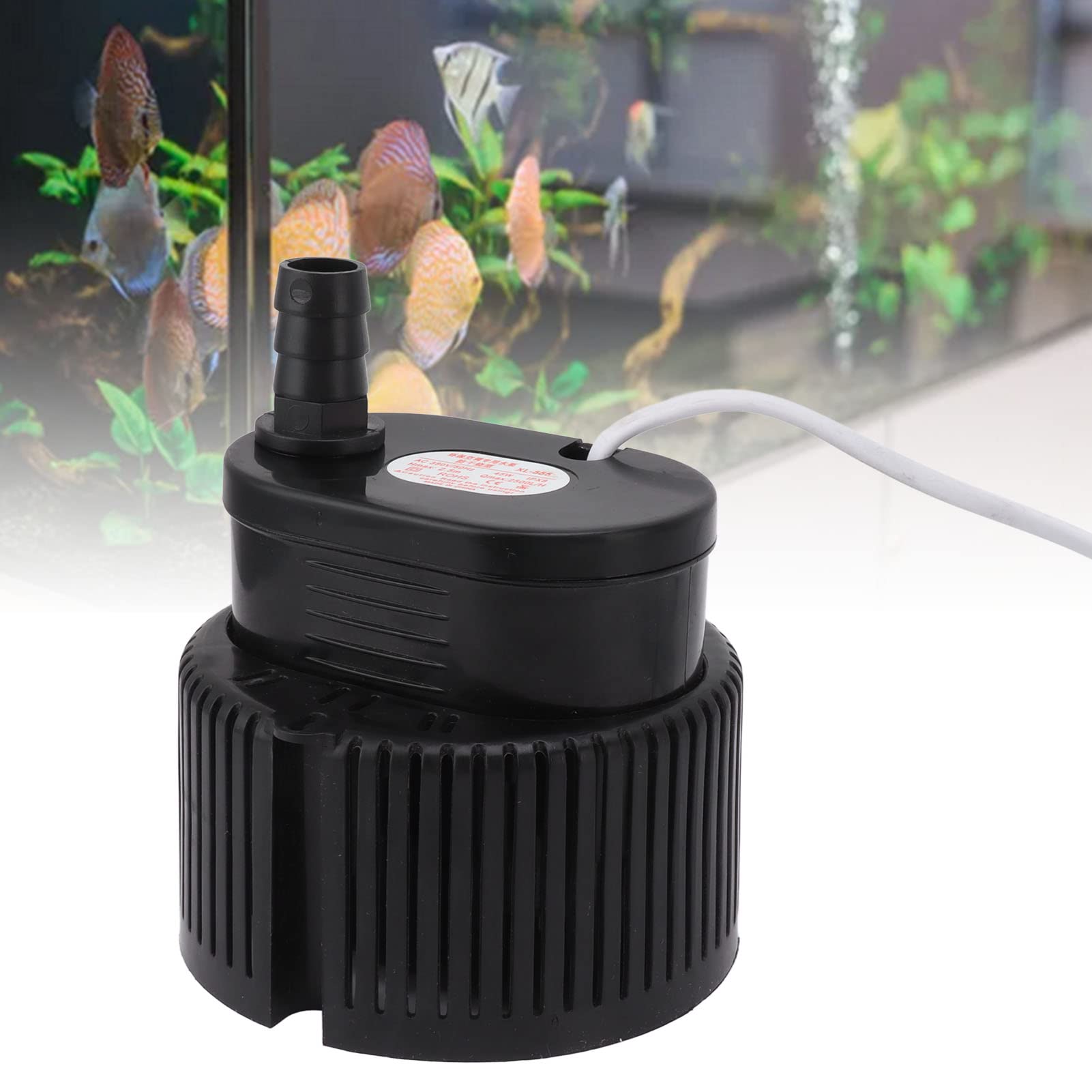 Submersible Pump 45W 380V Quiet Water Pump for Garden Aquarium Fountain with Stable Output and Low Noise Feature Plastic Casing Ensures Durability and Portability Ideal