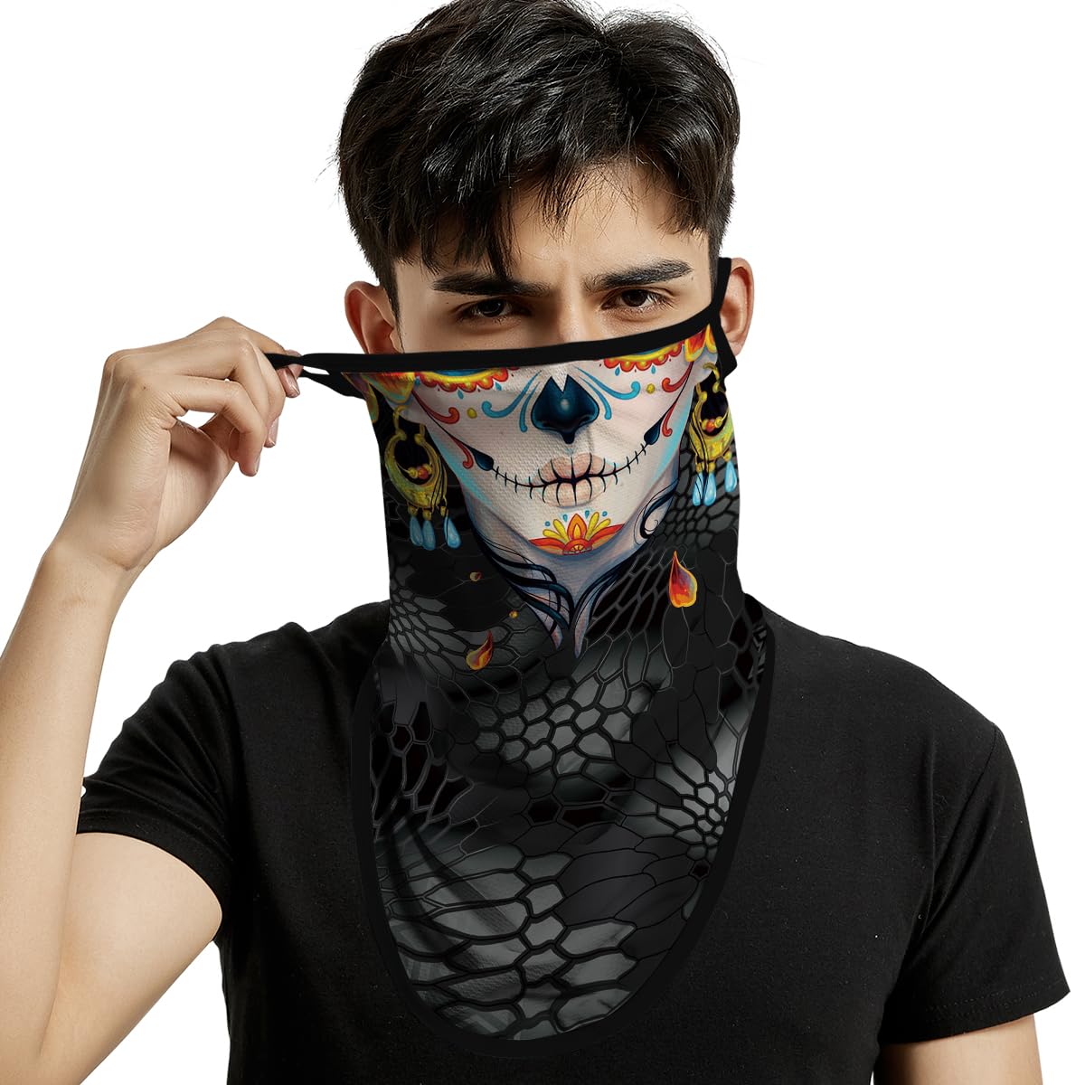 Fascia Tubolare Multiuso Unisex - Scaldacollo Per Sport, Festival, Moto E Bici