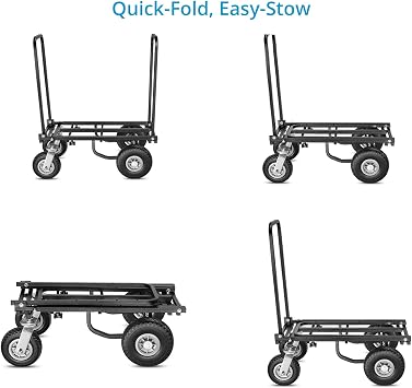 PROAIM Vanguard UC5 Foldable Utility Cart, 32-53 Extendable, 200kg/440lb