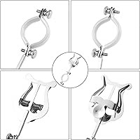 Vista 3 de Clip de partituras para clarinete - Soporte para libro de música de lira para principiantes practicando banda de marcha