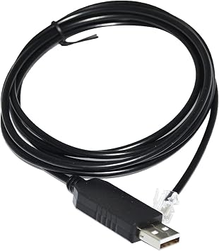 FTDI USB to RJ9 RJ11 4P4C ASIAIR to IOPTRON Equatorial I/O HC KABLE, ASIAIR to GO2NOVA EQMOD Cable for IEQ30 IEQ45 CEM60 CEM25P Size 1M, Color FT232RL Chip