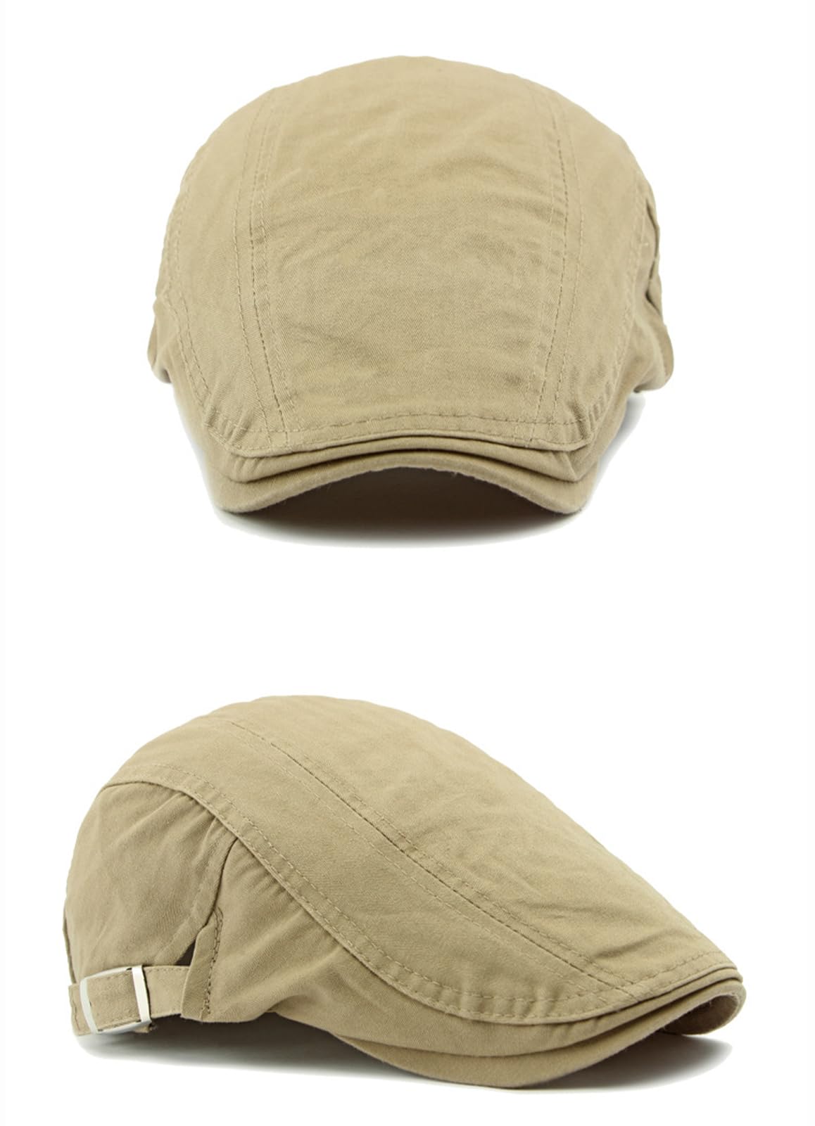 Męskie berety Czapki Męskie Płaskie Regulowane Newsboy Cap Casual Classic Cabbie Cap Gatsby Irlandzkie Czapki