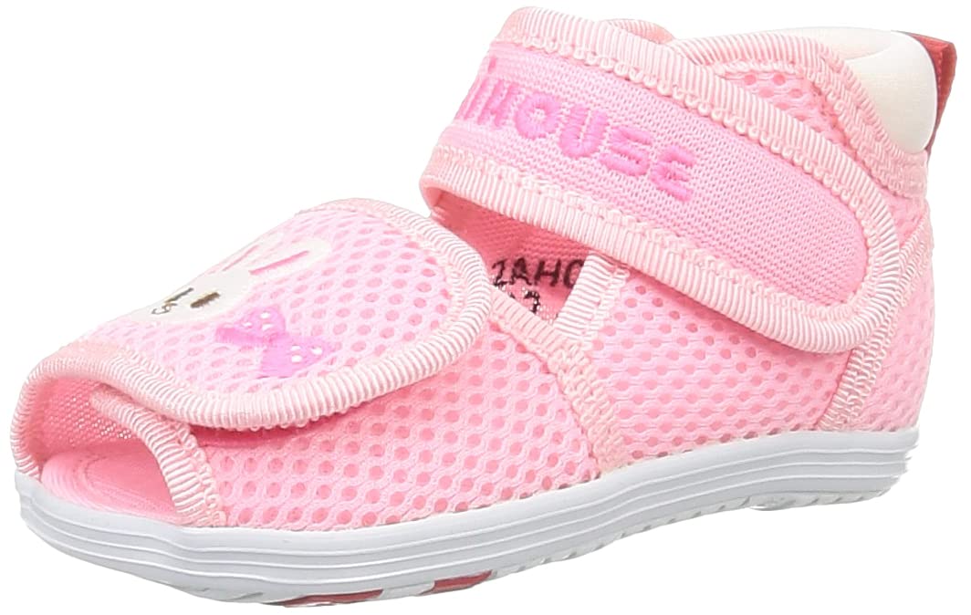 MiKiHOUSE 12-9303-570 Baby Shoes, safety pink, 13.5 cm