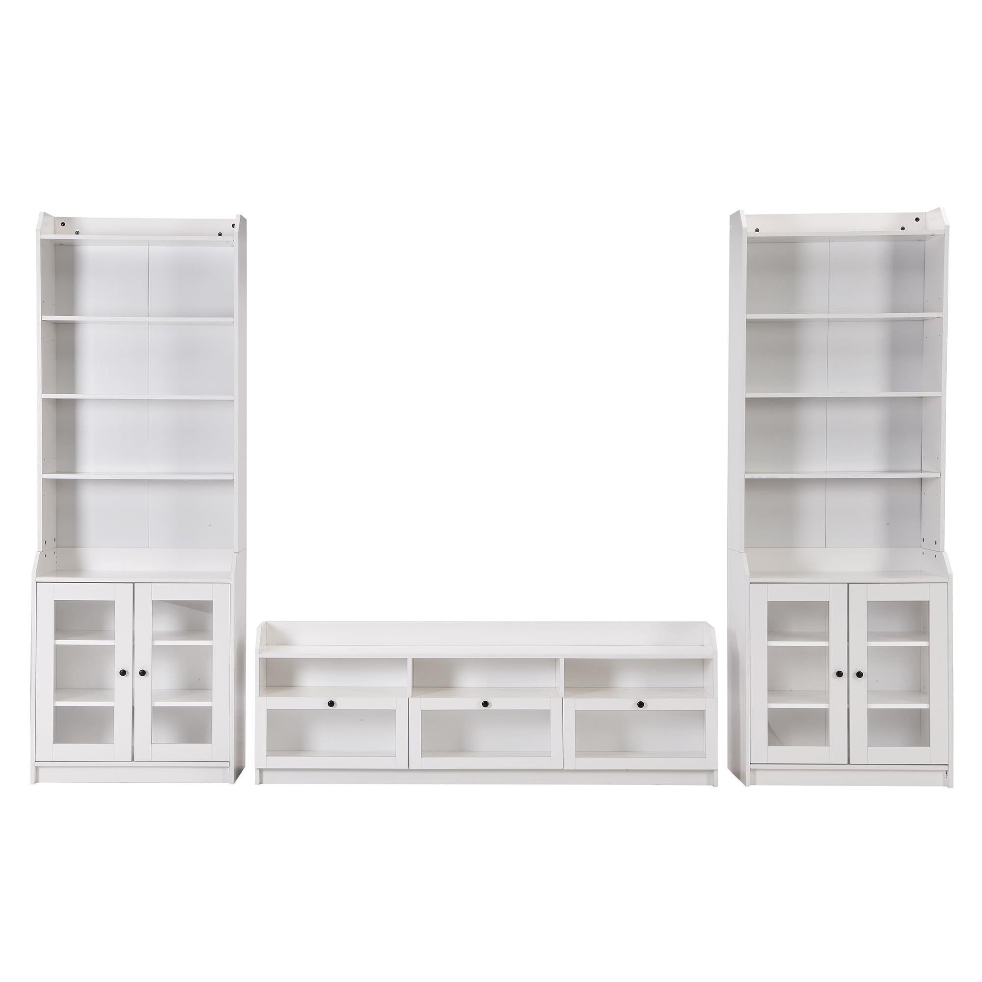 MengK Multifunctional TV Stand Set