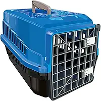 Mecpet Caixa Transporte Mec N.3 para Cães, Azul