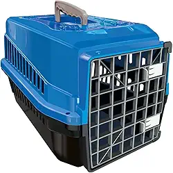 Mecpet Caixa Transporte Mec N.3 para Cães, Azul