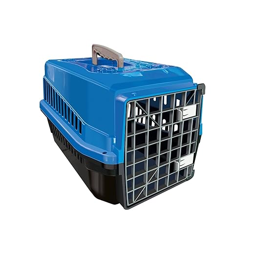 Mecpet Caixa Transporte Mec N.3 para Cães, Azul