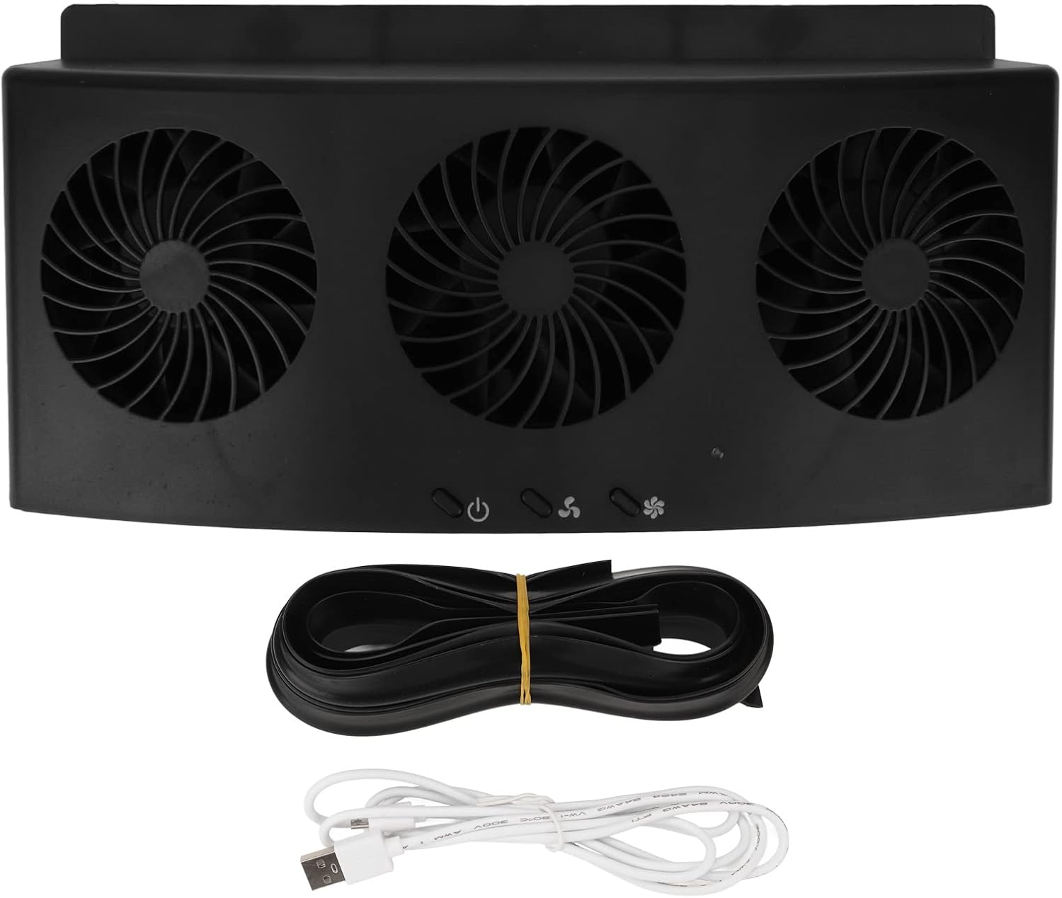 Car Exhaust Fan, 3 Cooler Car Auto Front Rear Window Air