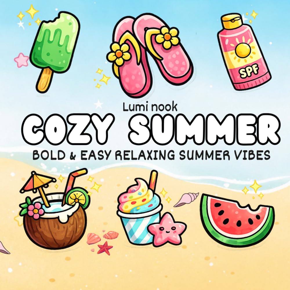 Cozy summer: Bold & Easy Relaxing Summer Vibes