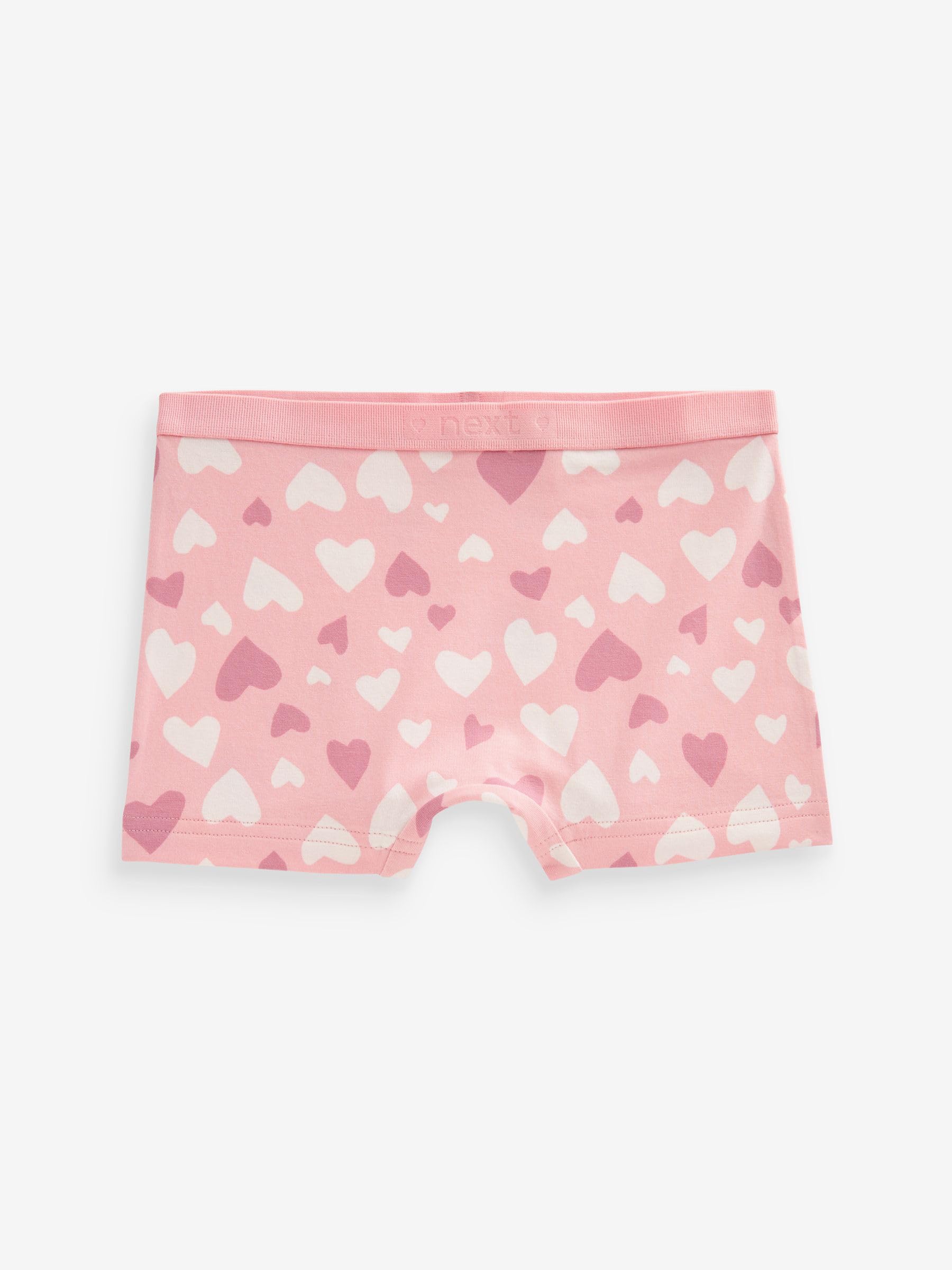 NEXT Mädchen Stampy Shorts im 5er-Pack