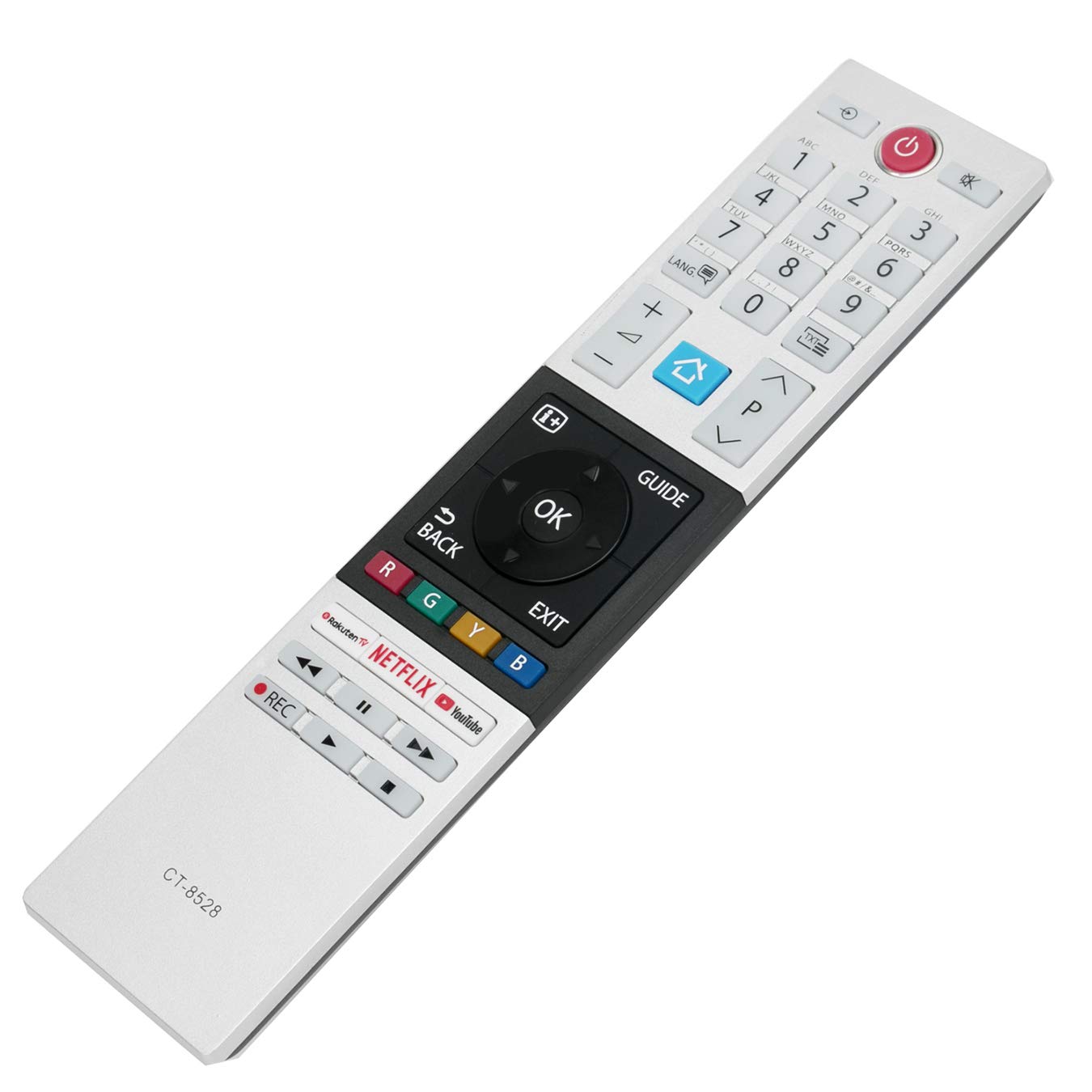 Telecomando vocale Bluetooth originale CT-8563 per Toshiba Smart TV 65UA2B63DG 32LA3B63DA 43UA4C63DG 43QA4C63DG 58UA3A63DG 50UA4B63DA 43LA3B63DG 58UA3A63DG 8UA4C63DG