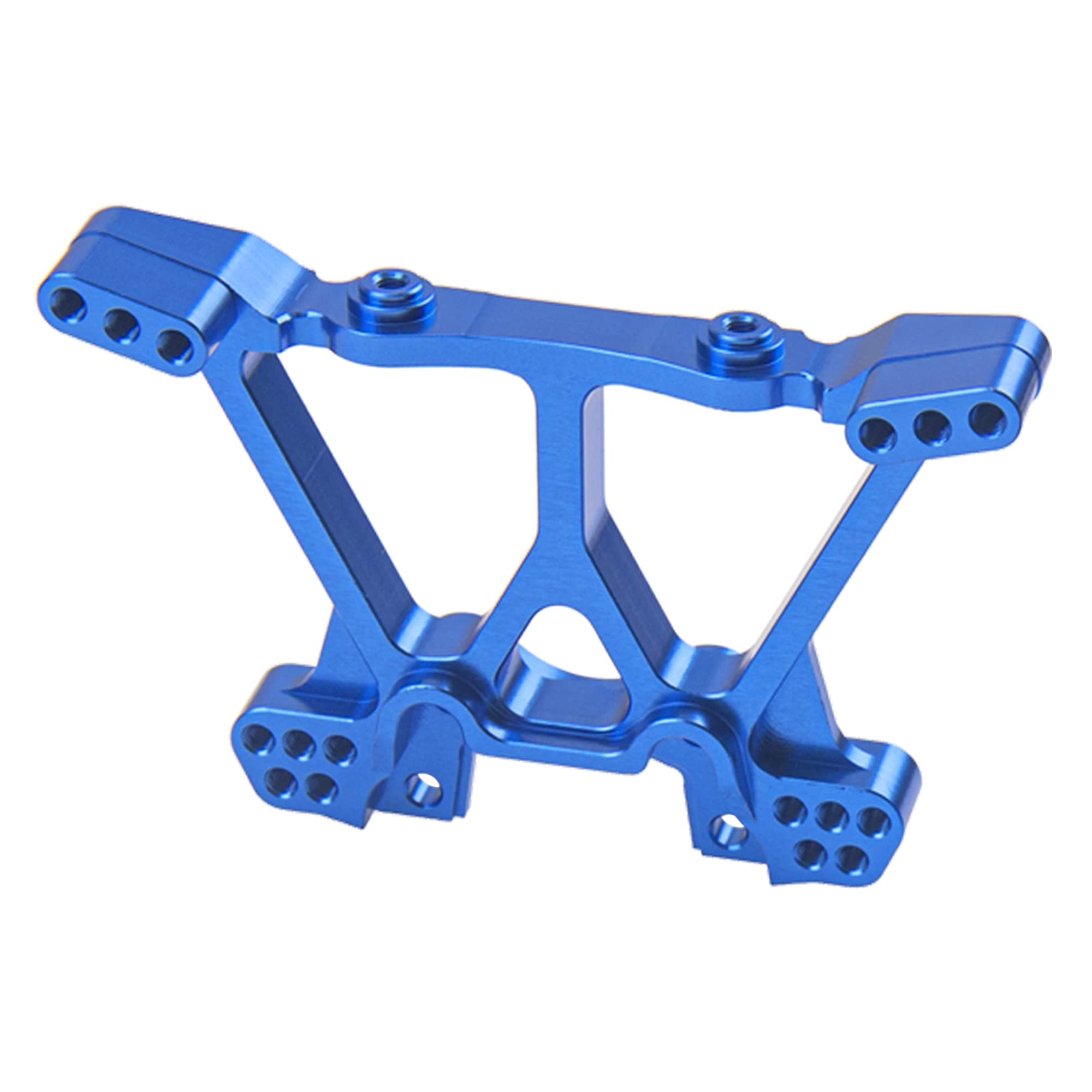 Vgoohobby Aluminum Shock Towers For Traxxas Slash 4x4 - Front & Rear CNC Upgrade Parts (Blue/Red)