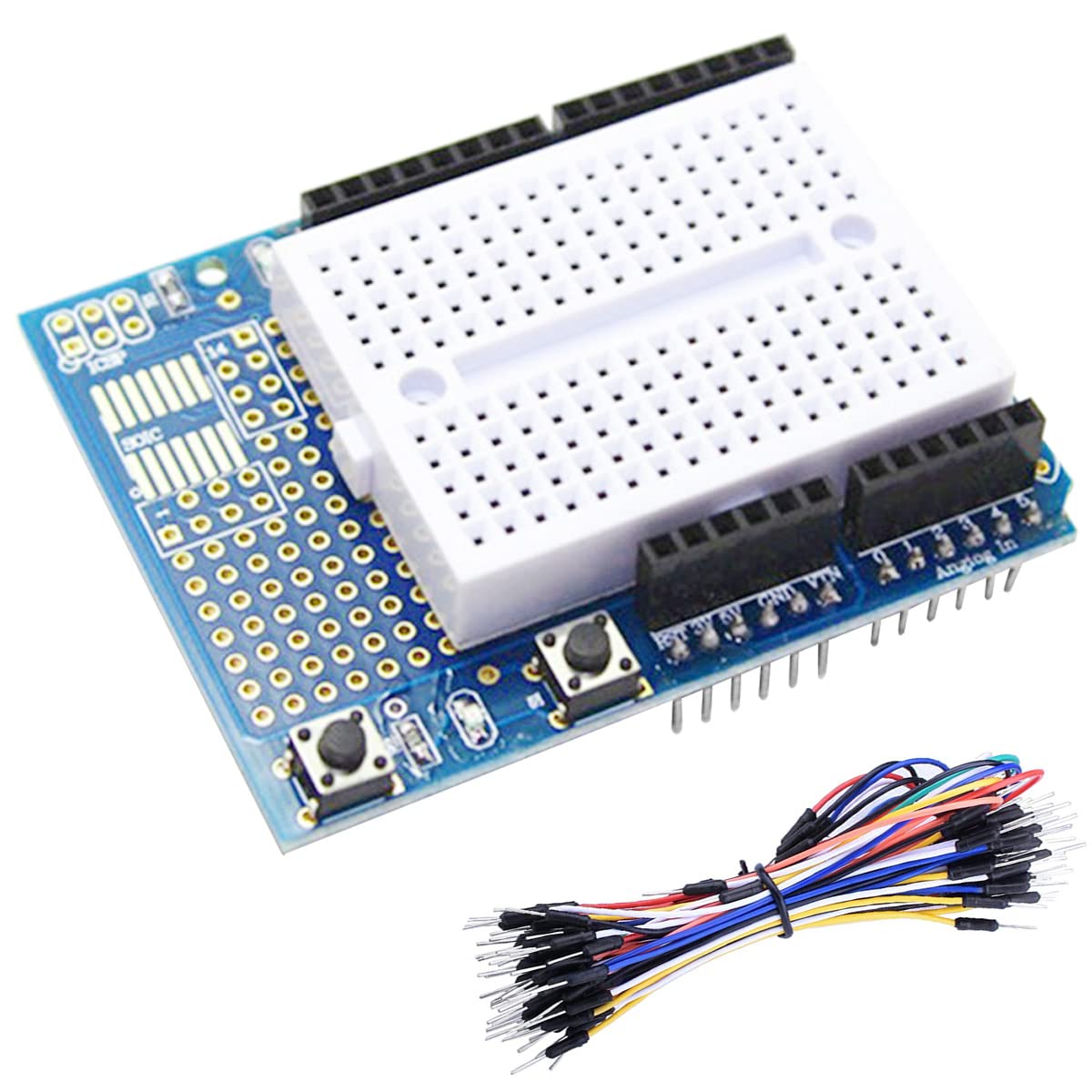 Buy DAOKAI Prototype Expansion Board Prototype Shield PCB Prototyping ...