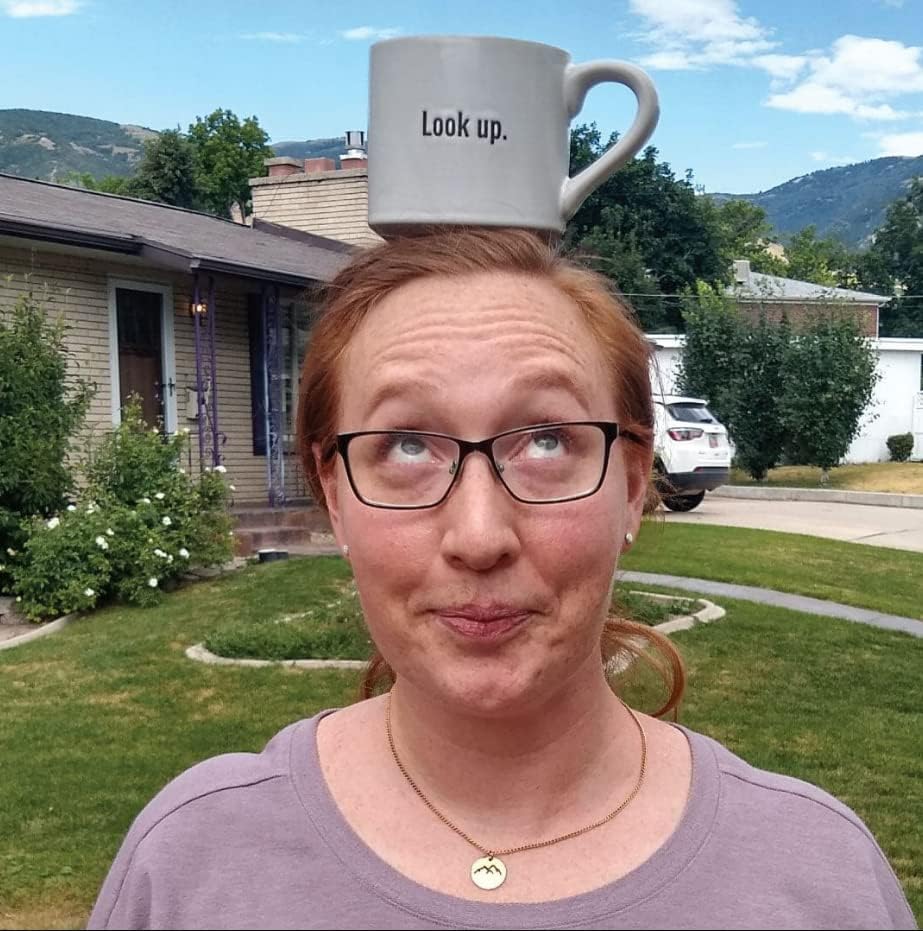 Miniatura 4 de The Chosen Taza oficial de café de gres crema de 16 onzas - "Look Up"