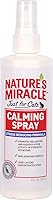 Nature's Miracle Just for Cats Calming Spray - Reduces Stress & Anxiety, Non-Sedating, Long-Lasting 8 oz Formula