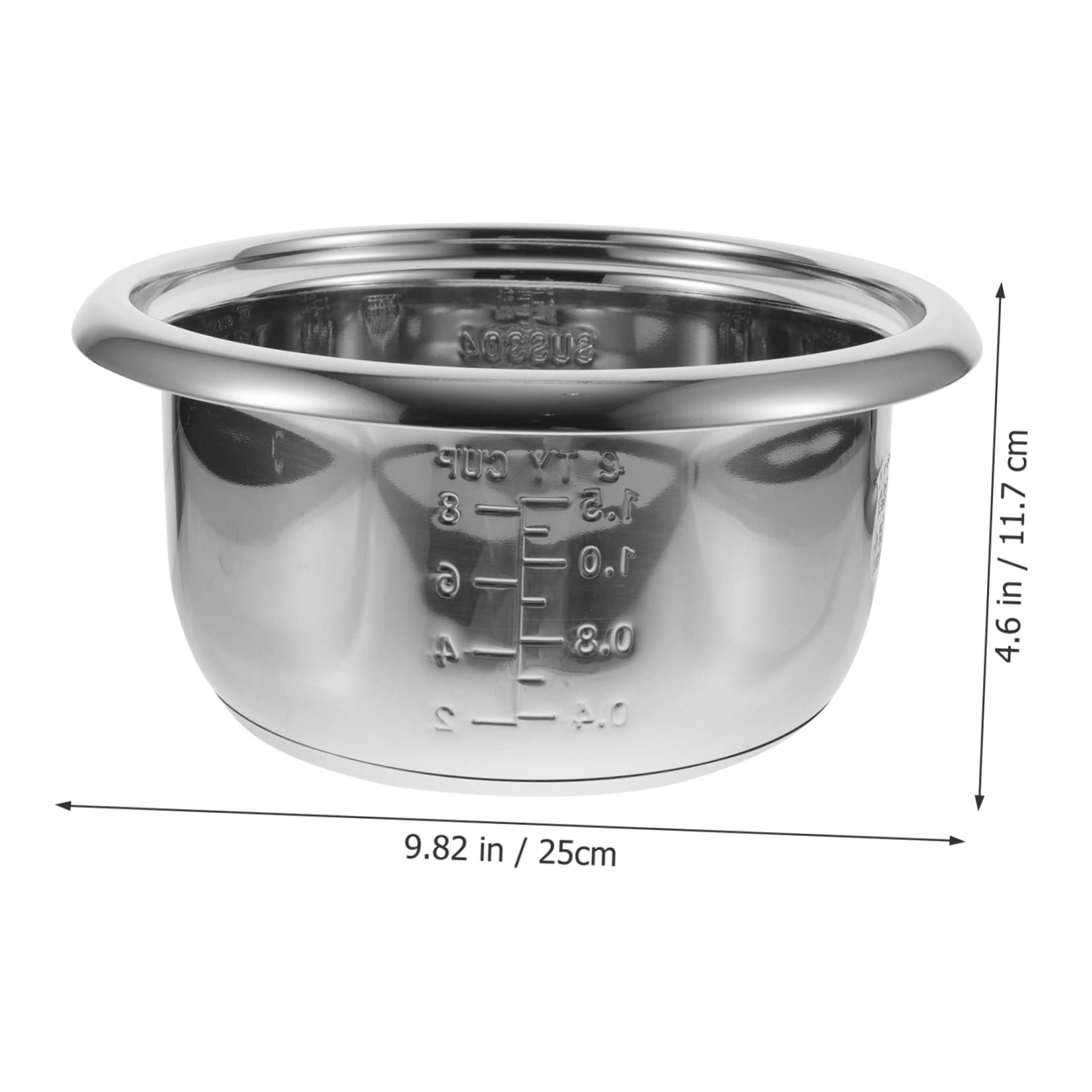 Marmite Intérieure Pour Cuiseur à Riz Bol Rond Pour Cuisson Accessoire De Cuisine Pour Maison