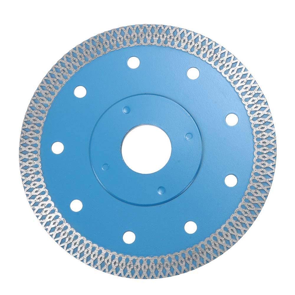 Amoladora de Corte de Diamante de 115/125 mm Disco de Rueda seco húmedo Fino para Piedra de mármol de baldosas de Porcelana, 125 mm