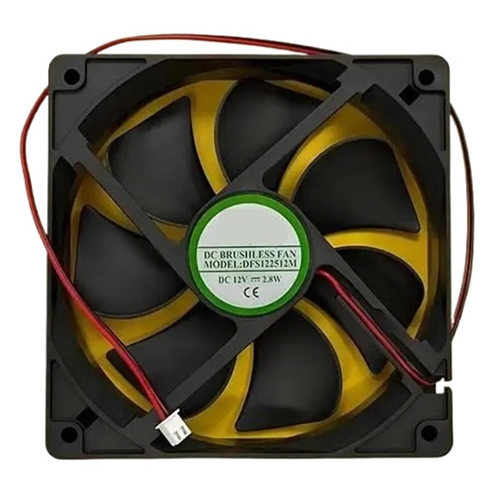 PEQYUACTE DFS122512M Cooling Fan 12025 DC12V 2.8W 12CM 2Pin