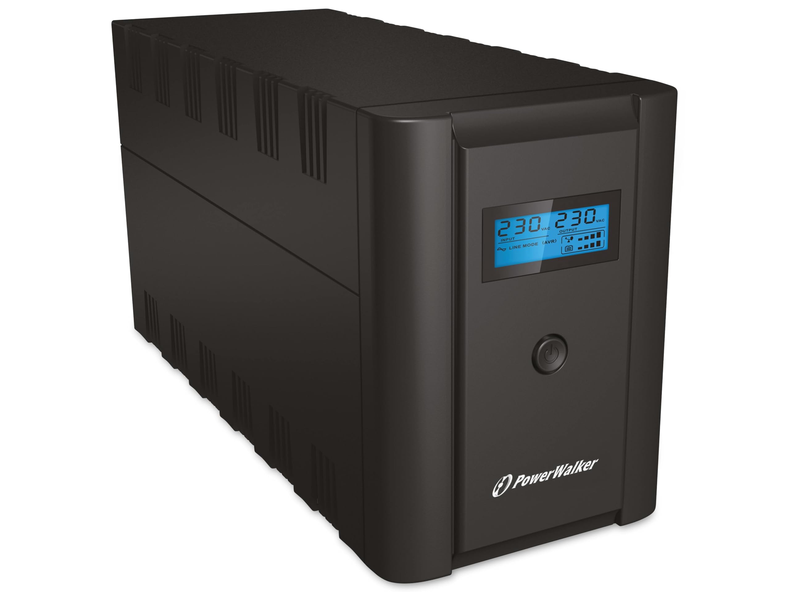 Powerwalker VI 1200 SHL Schuko 1200VA / 600W Line-Interactive USV Tower AVR HID LCD