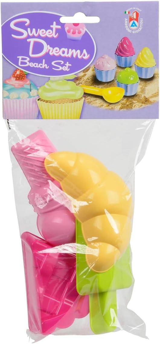 Simba ANDRONI GIOCATTOLI S.R.L. Sweet Moulds (6-Piece, Sand)