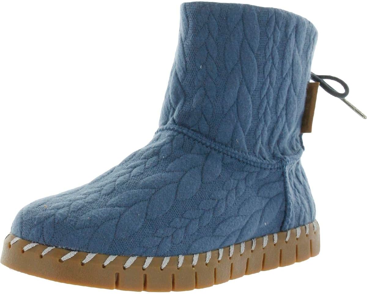 MUK LUKS Women's Flexi Hoboken Boot Fashion, Twilight, 8.5