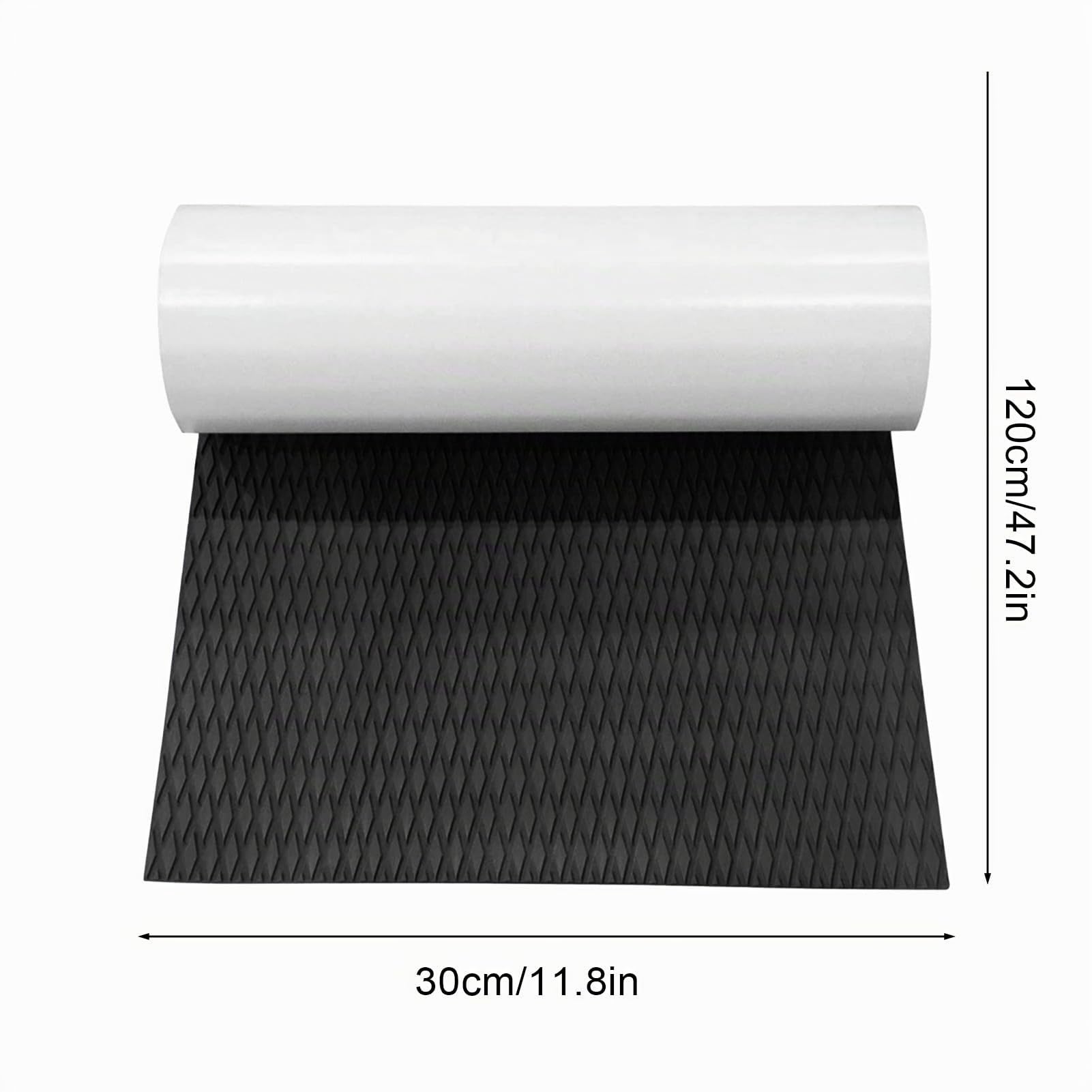 Tapis de planche de surf antidérapant auto-adhésif en mousse EVA, 120 x 30 cm