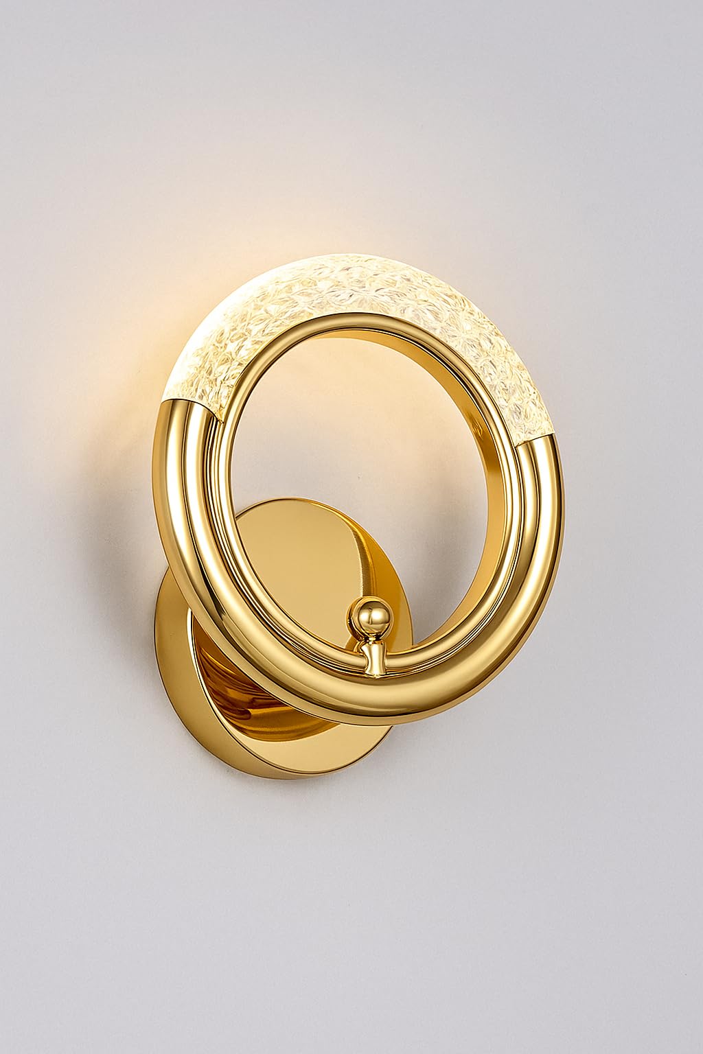 Blissbells Modern LED Wall Light - Golden Design -8