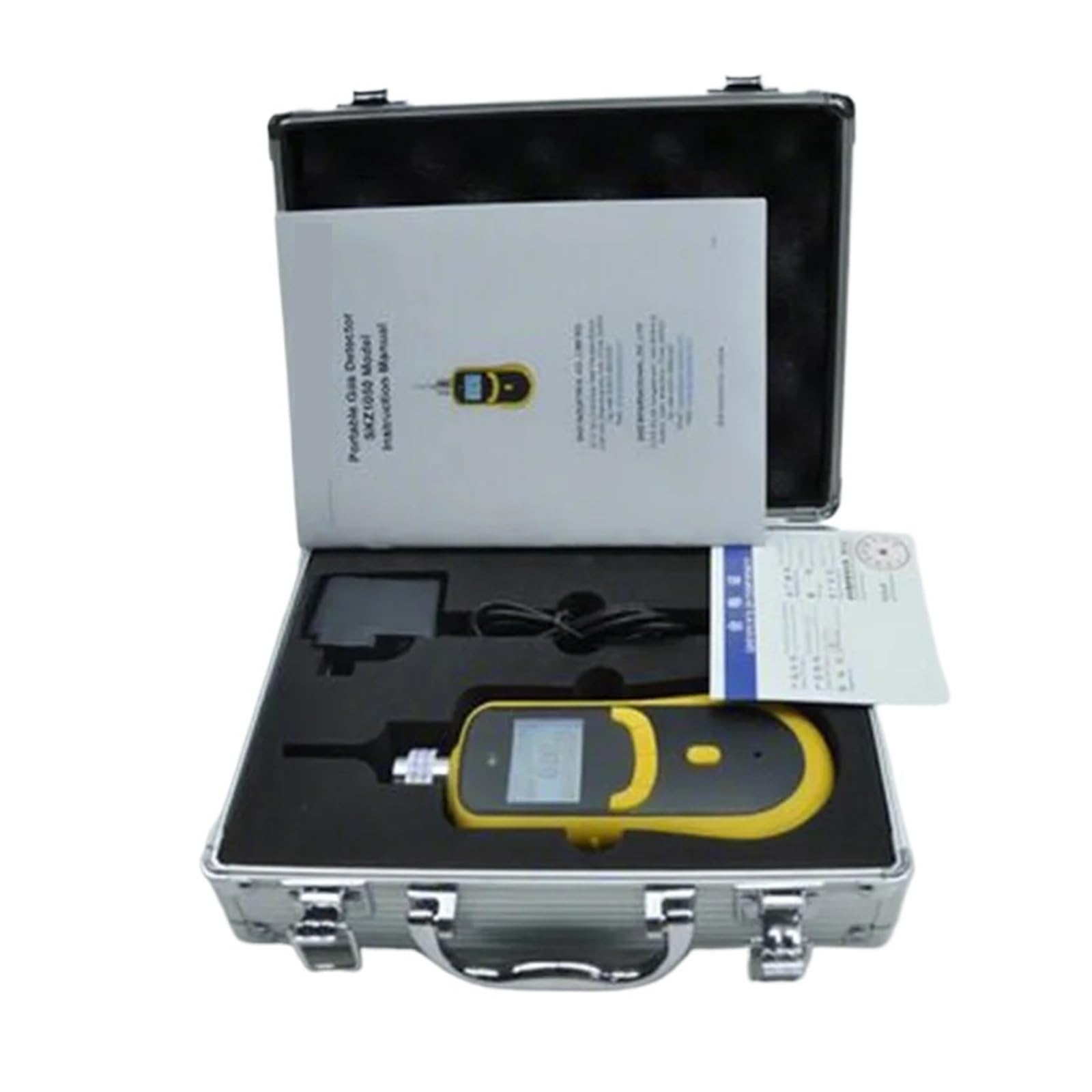 Detector de Gas H2 portátil con Pantalla LCD, analizador de pureza de Gas con luz y Sonido for el hogar y la Autocaravana. Fechas en Tiempo Real