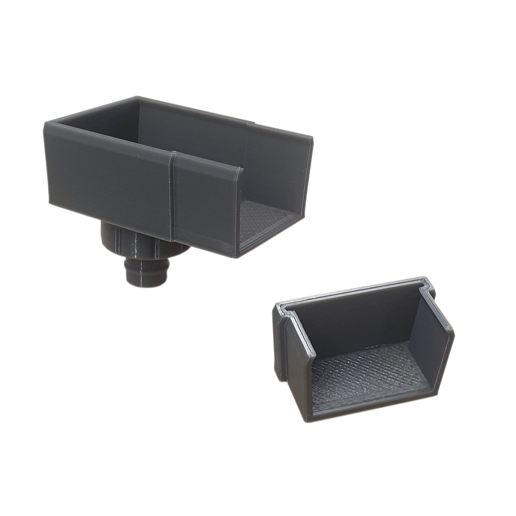 Greenhouse gutter Outlet & Blank end set