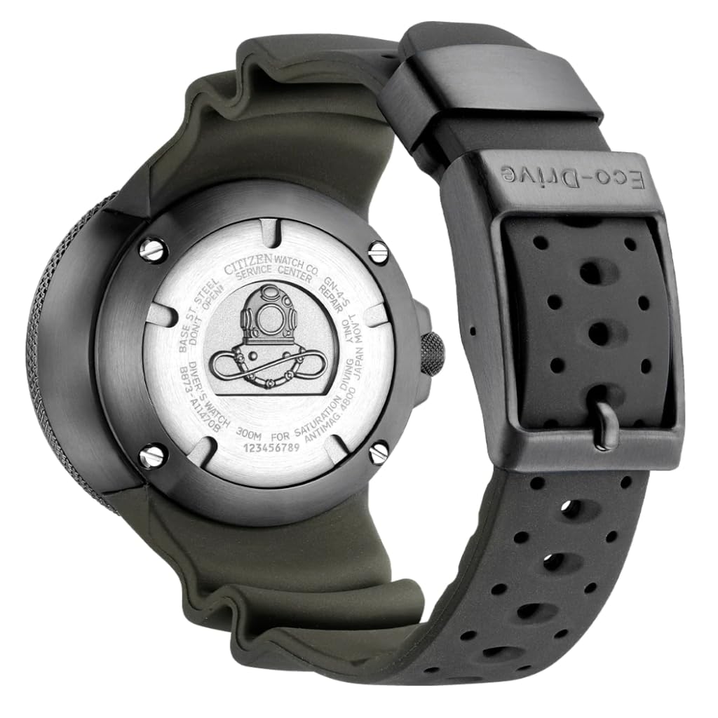 Citizen Diving Watch BJ8055-04X, czarny, Pasek