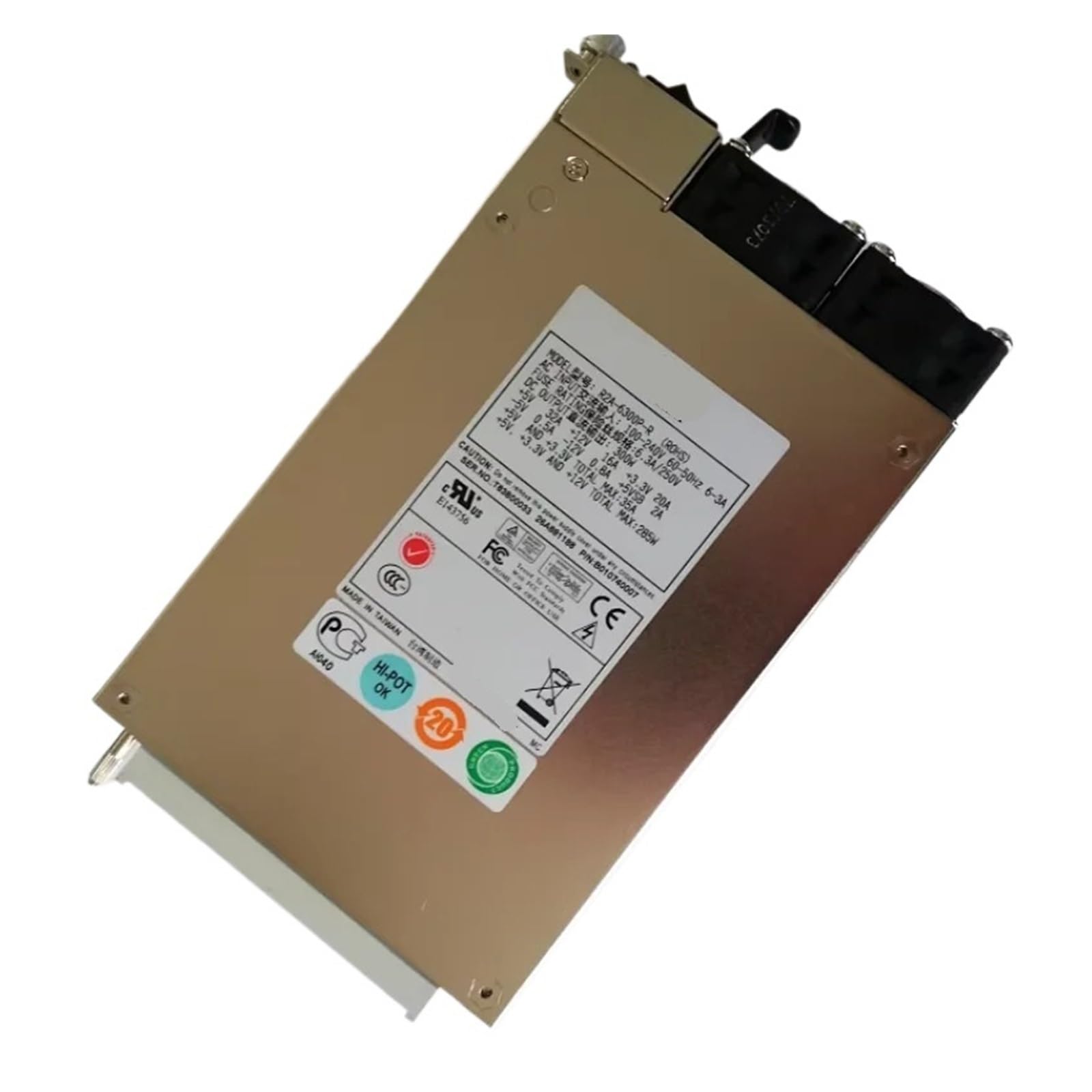 YWZVBSDCS R2A-6300P Power Supply 300W