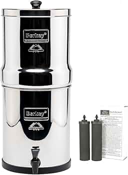 Amazon.co.jp: Berkey(バーキー) 大型重力式浄水器 ブラックBerkey浄水