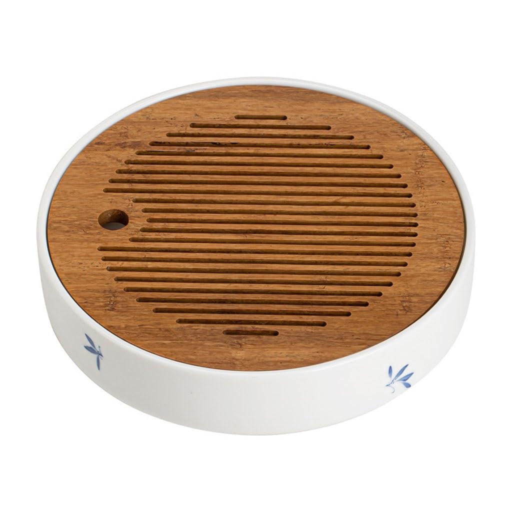 Vassoio da tè Moderno Vassoio Da Tè In Ceramica Dipinto A Mano For La Casa, Soggiorno, Leggero, Lussuoso Vassoio For Infusione A Secco, Piccolo Set Da Tè For La Conservazione Dell'acqua Vassoio da por
