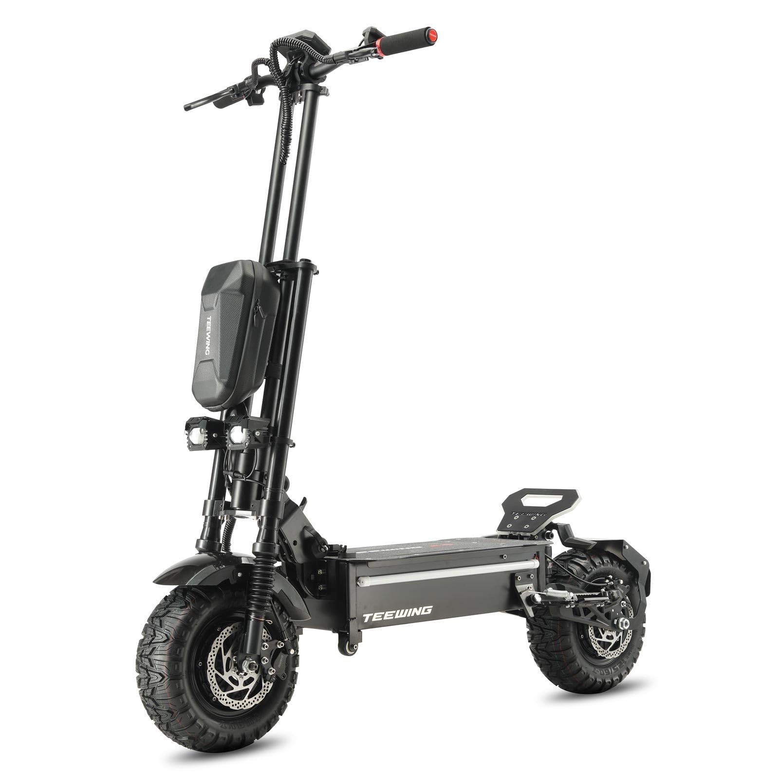 Electric Scooter Teewing Z4 Pro Equipped 8000W Dual Motors 13 Inch Hybrid Tires Reaches a Top Speed of