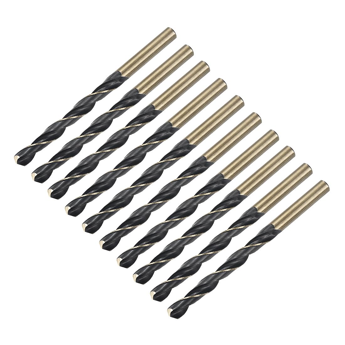 Straight Drill Bits - 6mm HSS Titanium Coated -23 Straight Drill Bits - 6mm HSS Titanium Coated -23