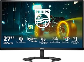 PHILIPS 27M1C3200VL/00 27" Widescreen VA W-LED Black Curved Monitor (1920x1080/1ms/2xHDMI/DisplayPort)