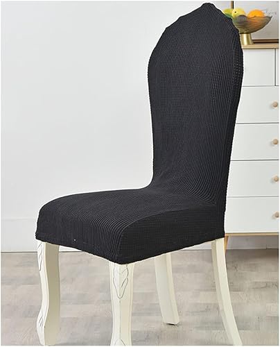 Miniatura 1 de Juego de 246 fundas para sillas de comedor con respaldo redondo, fundas protectoras para sillas de comedor de cocina, fundas protectoras para sillas