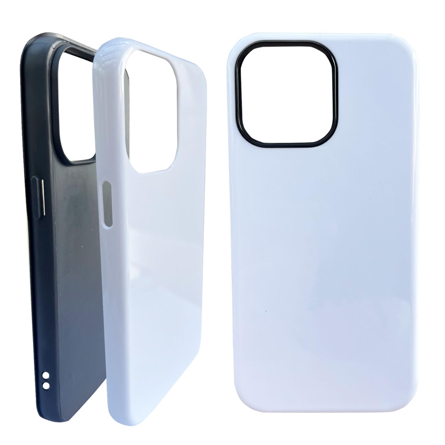 Amazon.com: JUSTRY 5PCS 3D 2 in 1 Sublimation Film Phone Case for iPhone 13/14, 6.1-Inch Blank 3D Coated DIY Customizable Film Cases, Easy to Sublimate Bulk Covers Printable Support Wireless Charging Glossy : Amazon.com: JUSTRY 5PCS 3D 2 in 1 Sublimation Film Phone Case for iPhone 13/14, 6.1-Inch Blank 3D Coated DIY Customizable Film Cases, Easy to Sublimate Bulk Covers Printable Support Wireless Charging Glossy :