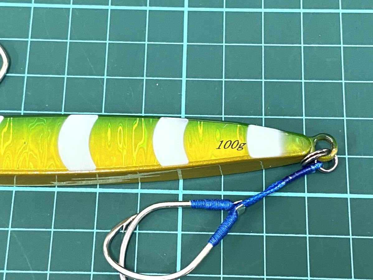 Amazon.co.jp: 72 アシストフック付 鉄ジグ スイムライダーショート